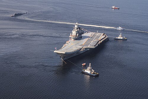 Admiral Kuznetsov-class aircraft carrier